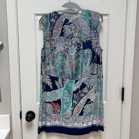 Lucky Brand paisley dress, Size XS - Picture 3 of 4